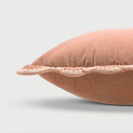 Kussenhoes | Mirage Scallop Abrikoos kussenhoes van Sanctuary Living