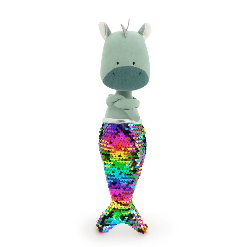 Cotton Soft Toy, Cotti Motti - Andy The Dragon: Mermaid (30 cm)