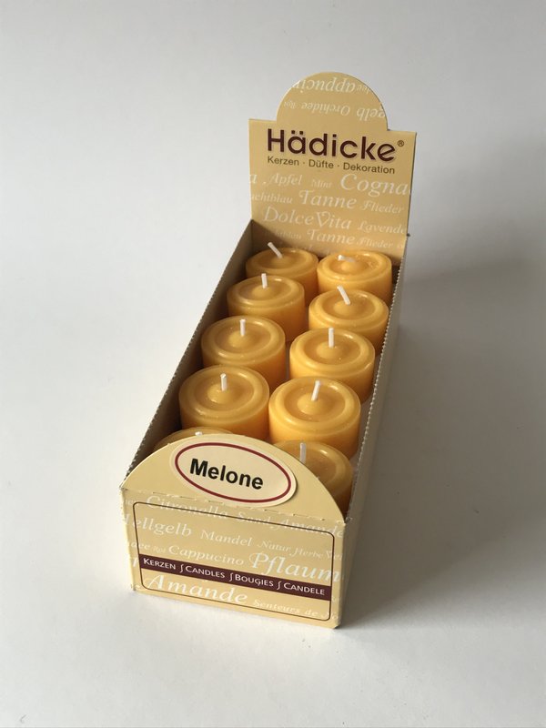 Scented tea light honeydew melon, 20 pcs / box