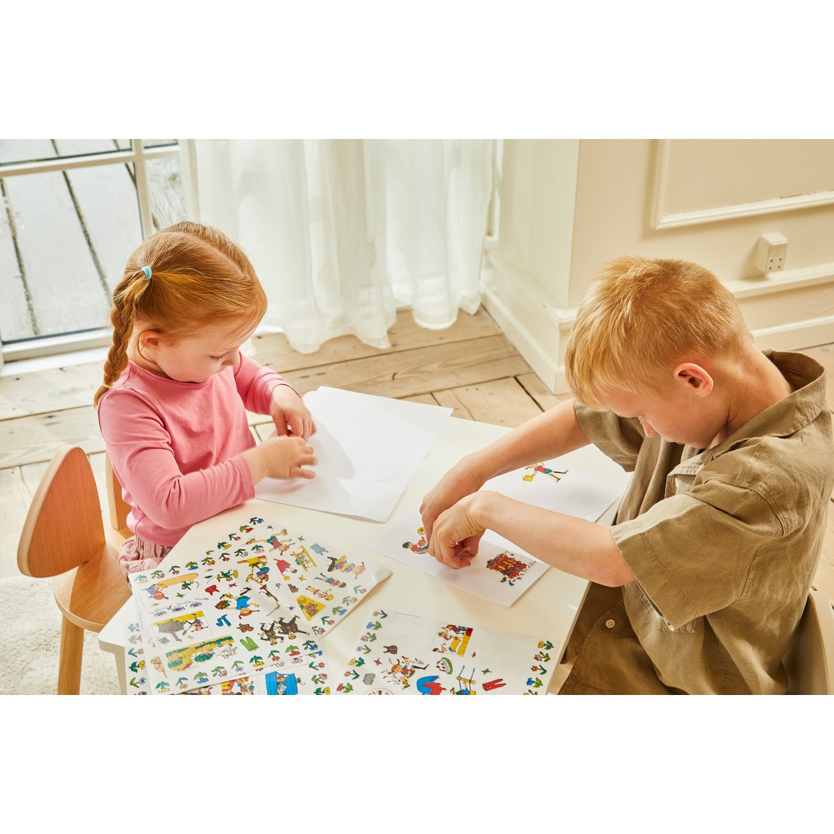 Pippi - Stickers - Vrienden