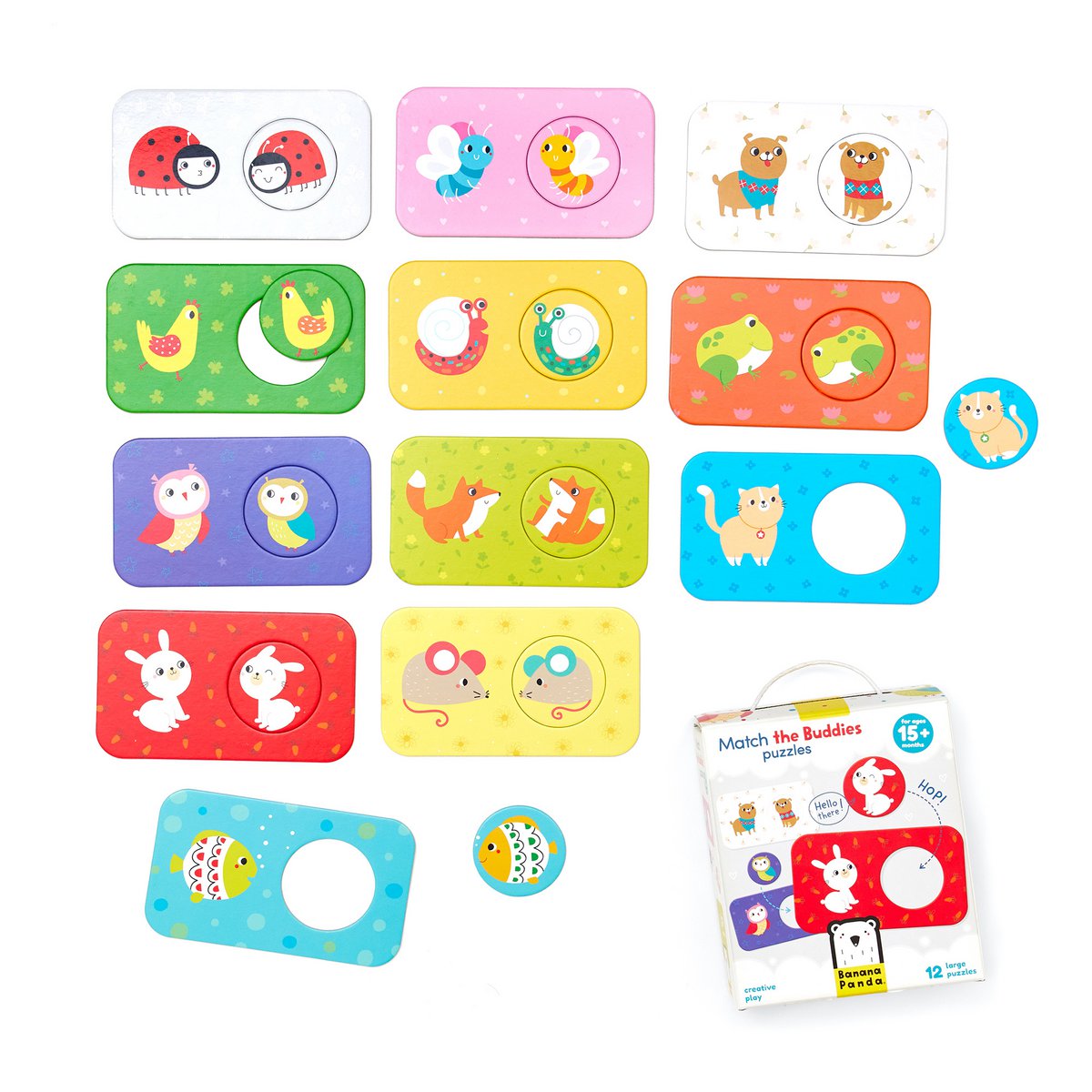 Abbina i puzzle Buddies 15m+