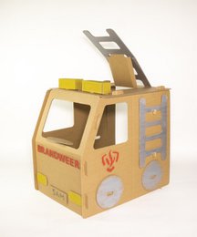 Cardboard Fire Truck