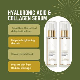 2x Siero all'acido ialuronico e collagene - 60 ml