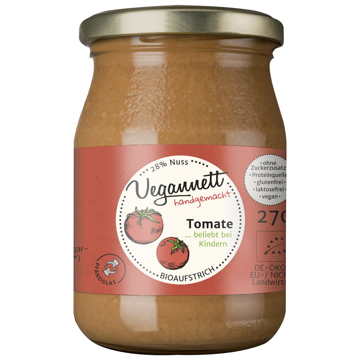 Organic tomato spread with cashew