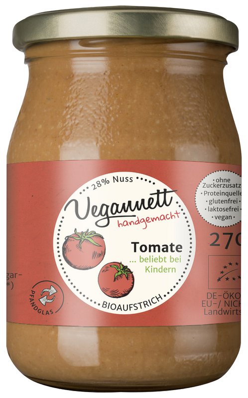 Organic tomato spread with cashew