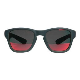 Children's sunglasses Dani 7+ years - size L - Dark gray with black / red revo coating lenses
