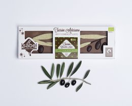 Turrón Artesano BIO - Chokoladetrøffel 73% med A.O.V.E.