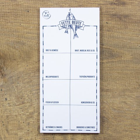 Block Fat Booty Shopping List