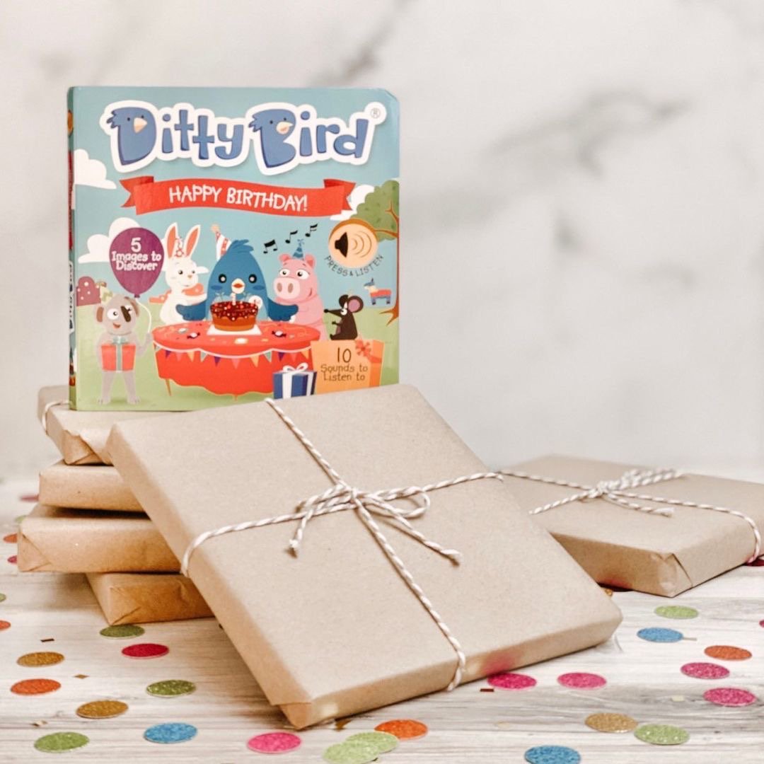 Ditty Bird Baby Sound Book: Gefeliciteerd met je verjaardag
