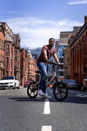 The Cruzaa Pedal-assist Bluetooth Electric Bike Carbon Black