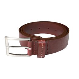 Belts for men OSVALD burgundy 40mm