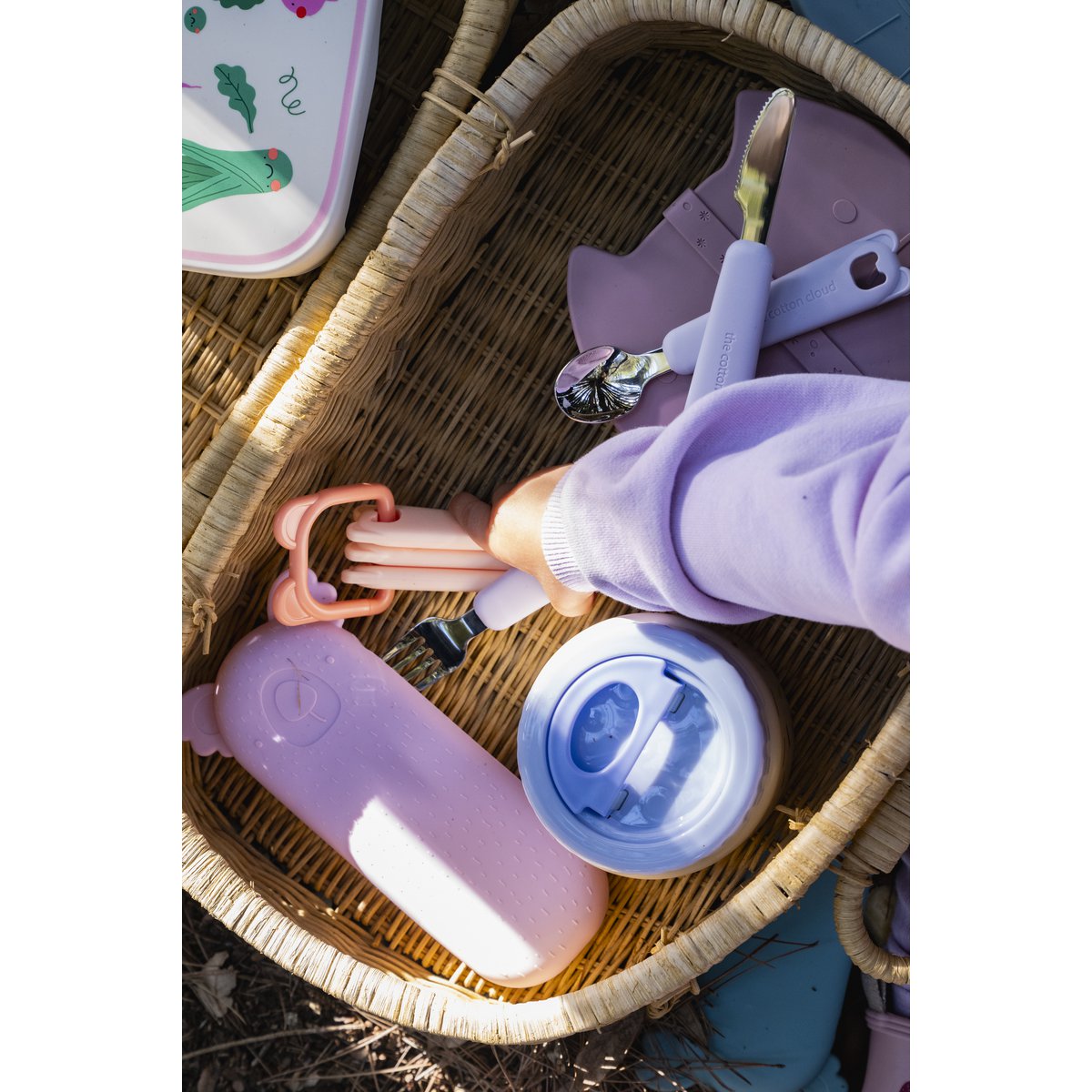 Bestekset met Loop Lilac