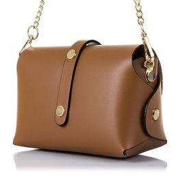 Florence Artegiani. Aurora Women's shoulder bag. Ruga genuine leather