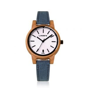 Houten horloge - Livegens Blueland