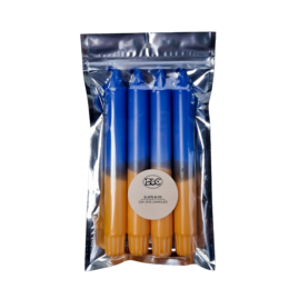 DIP DYE  Blue + Orange