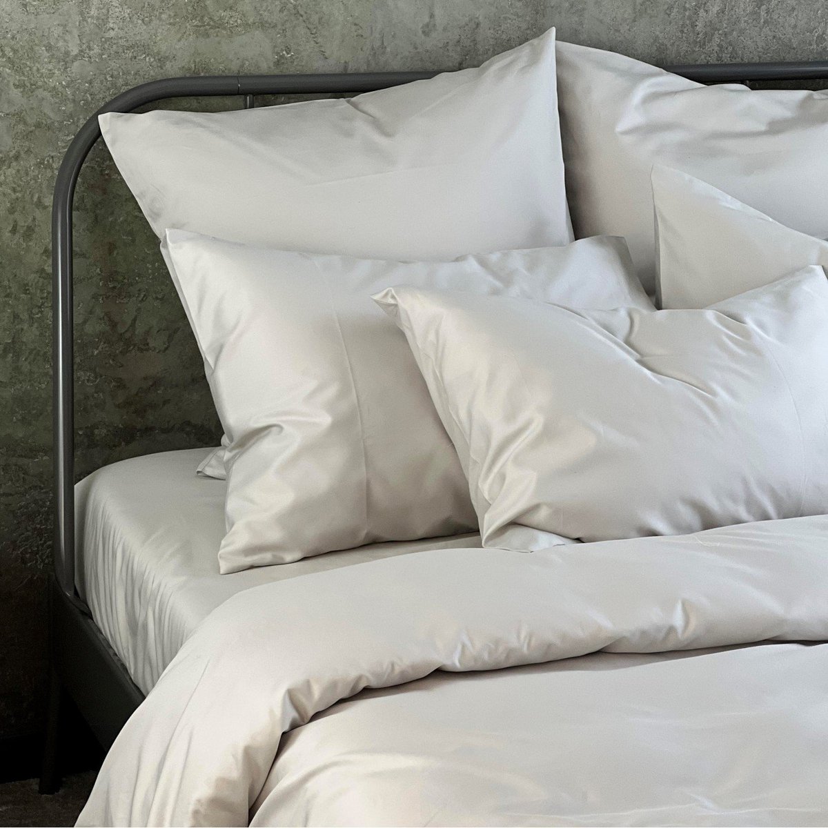 Stone 500TC satijnen dekbedset