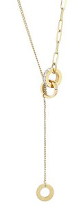 "Lorna" stainless steel chain with pendant, 43.5 +5 cm