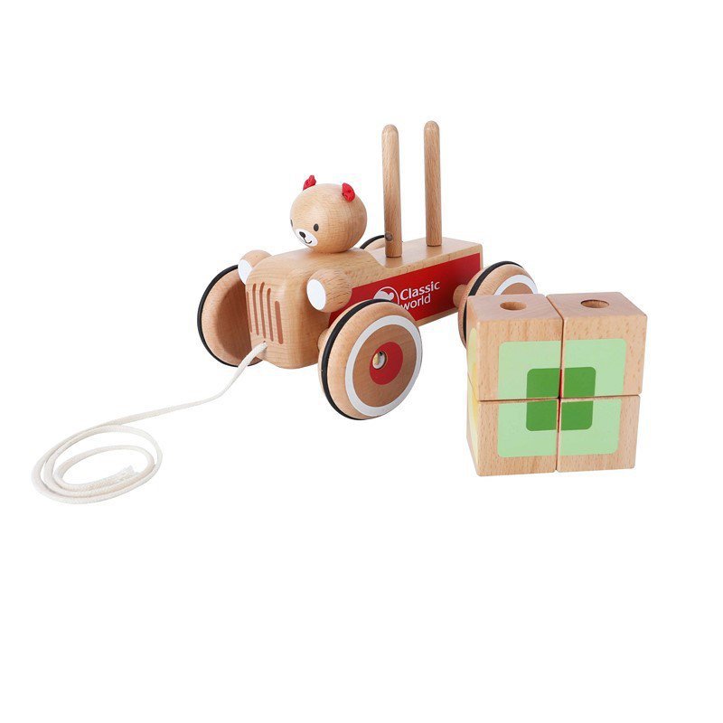 Coco truck to pull - 16.5x13x13.5cm