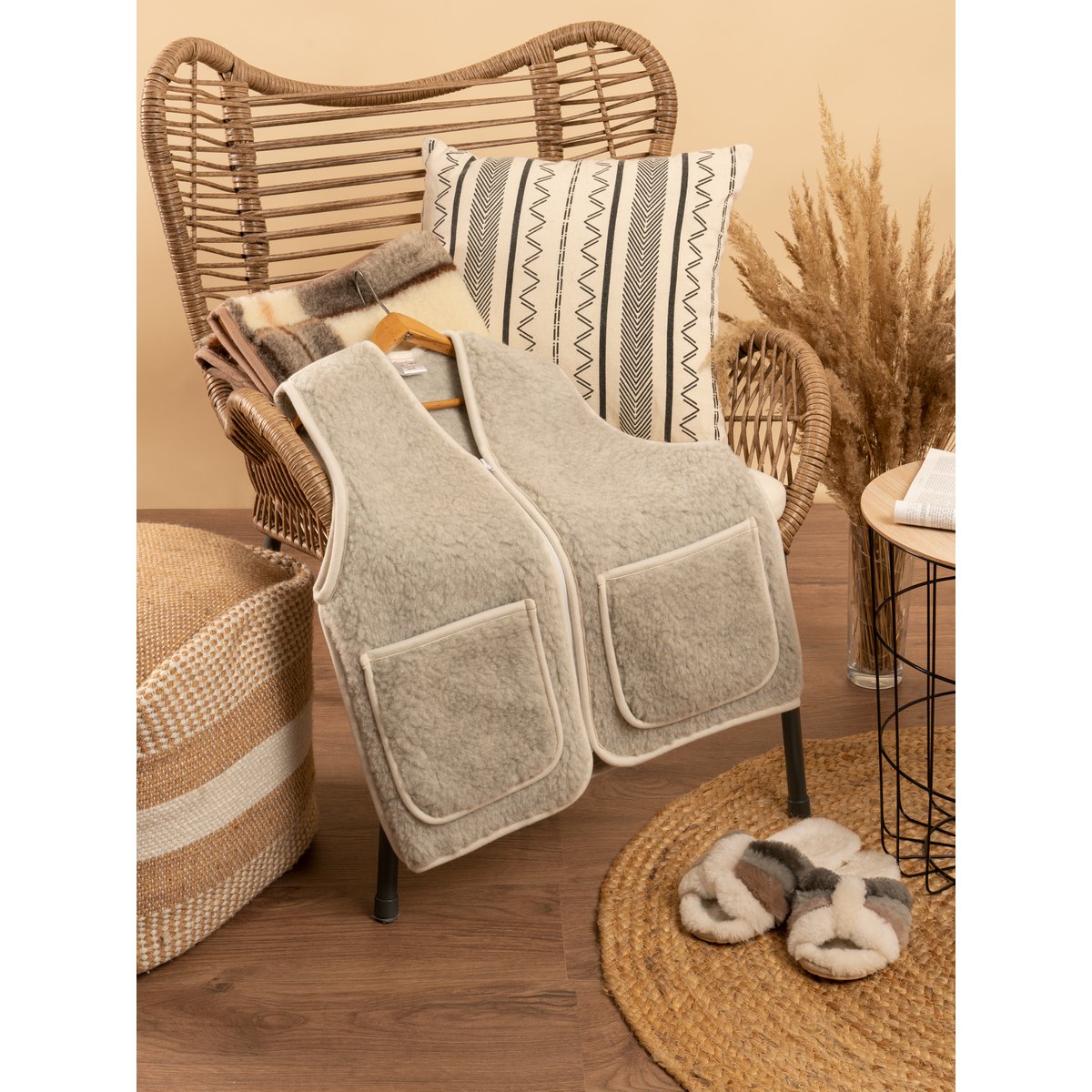 woolen body warmer adults