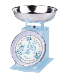 Retro -Küchenskala Nathalie Blue 3 kg