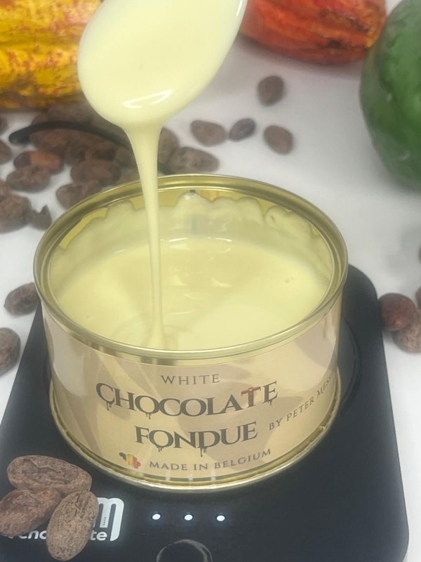 Chokoladefondue hvid