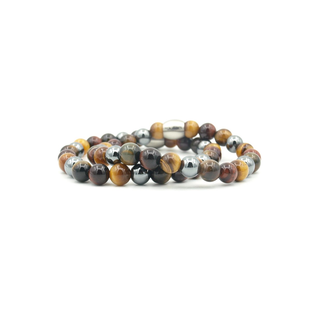 MR. & MR. bracelet set brown