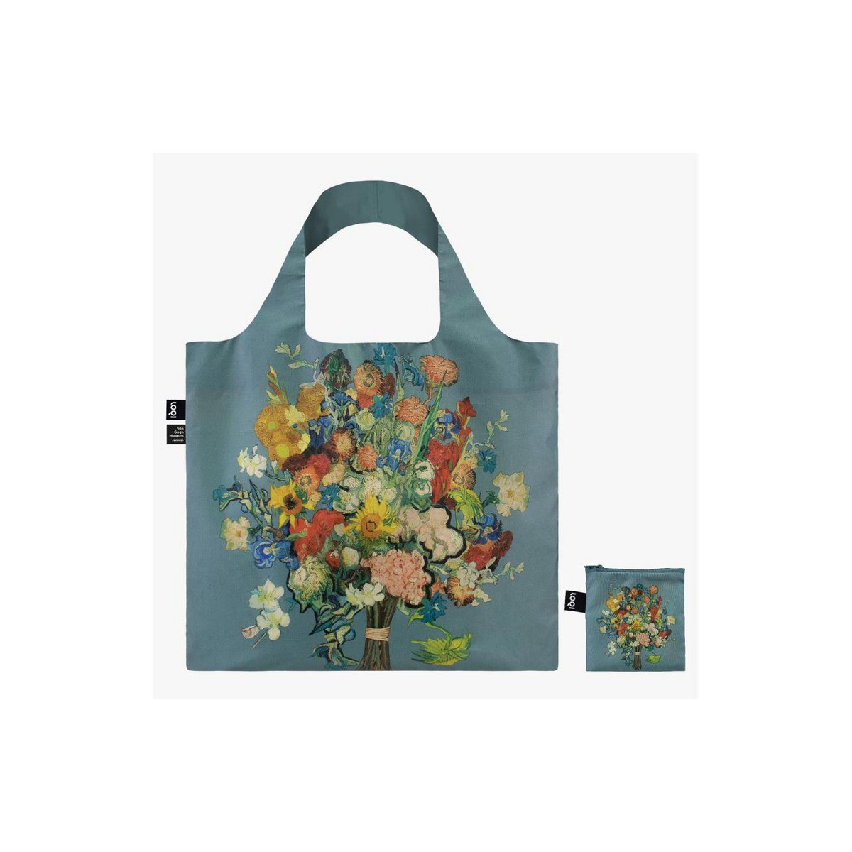 Loqi Van Gogh 50th Anniversary Bouquet Bag Blue