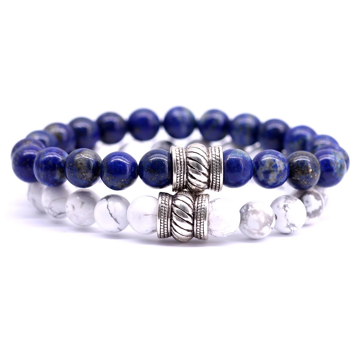 Bali Set Lapis Lazuli x White Howlite