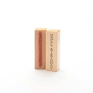 Stamp: Happy Birthday (vertical)
