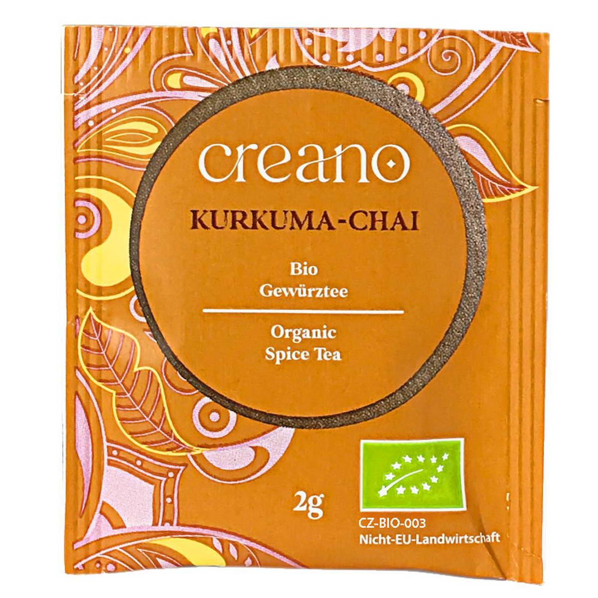 Bio-Teebeutel Kurkuma-Chai, 20er Pack