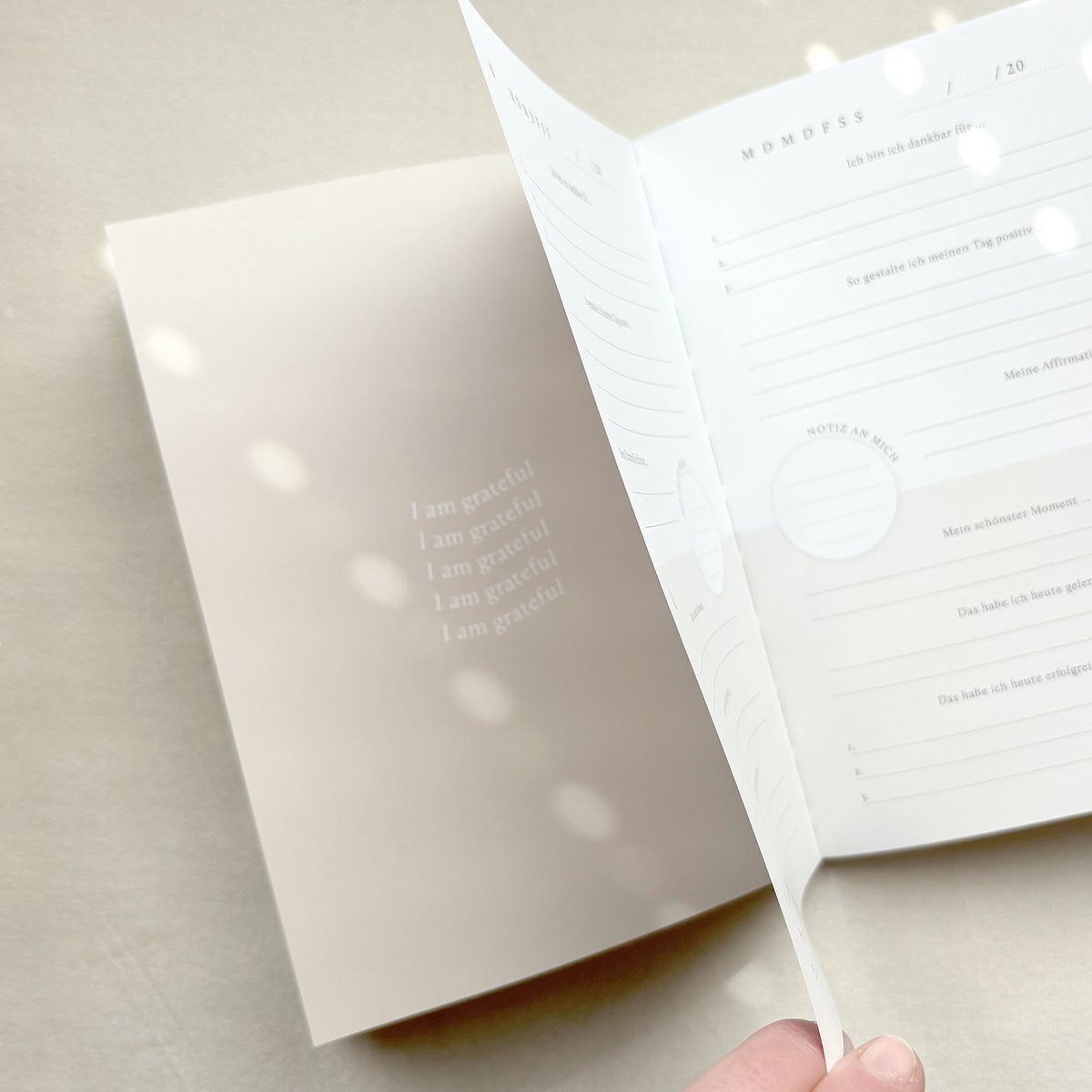 5 minutter hver dag - min tidsskrift for taknemmelighed motivation selv -elsker succes - 140 sider dagligt & taknemmelighed journal softcover A5 (PU = 5 pc.)