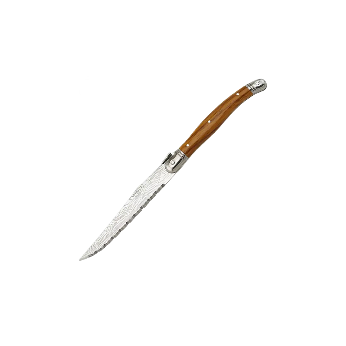 Französisches Steakmesser mit Damastmuster 🍽️