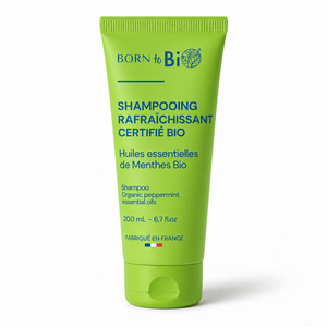 Erfrischendes Shampoo für fettiges Haar Cosmos Organic – Born to Bio 200 ml