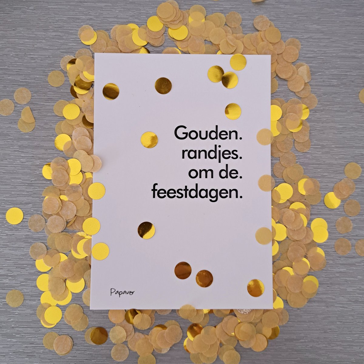 Gouden randjes