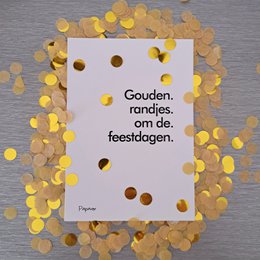 Gouden randjes