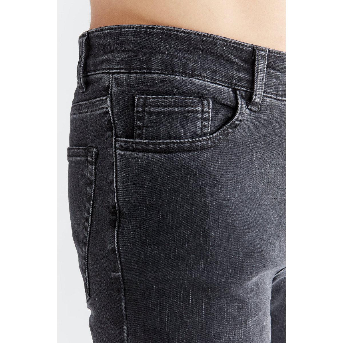 MD1015-145 | Herren Skinny Fit - Carbon Grey