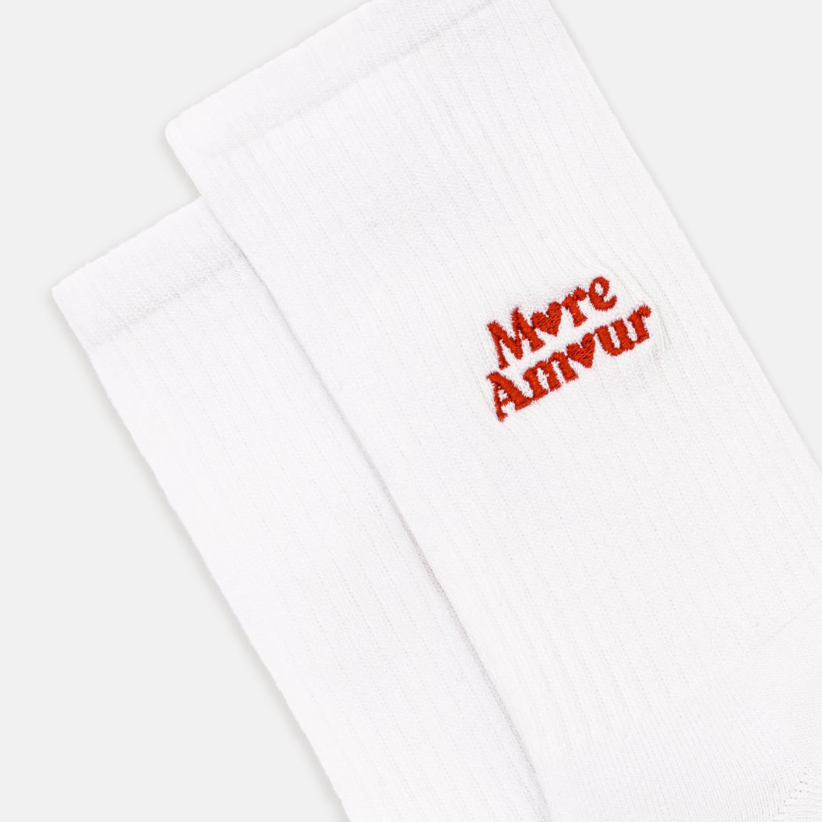 Organic socks gift set More Amour - 2-pack tennis socks