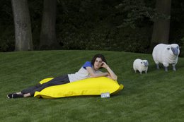 BEANBAG - vieux jaune
