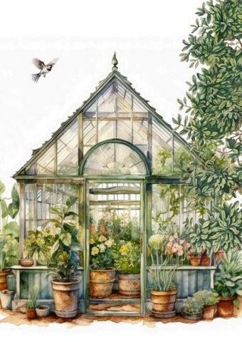 Sustainable card - Garden..