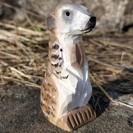 Wudimals® Wooden Meerkat Animal Toy