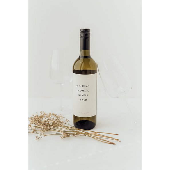 Zestaw etykiet na wino (2 sztuki) - różne motywy
