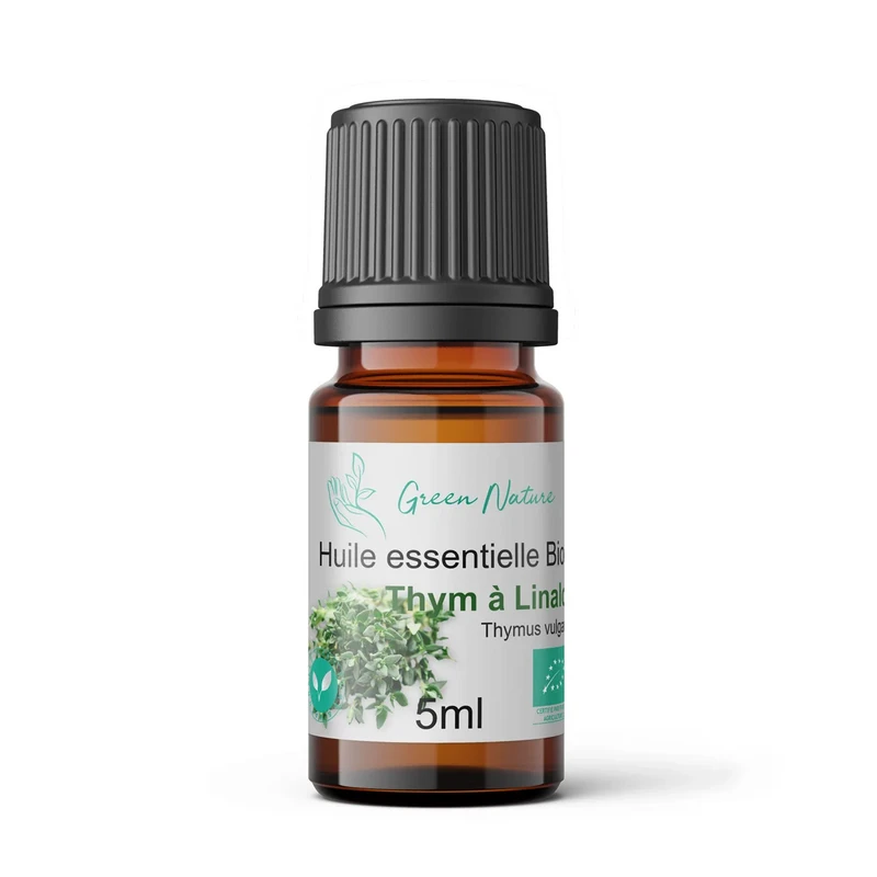Økologisk timian æterisk olie med linalool