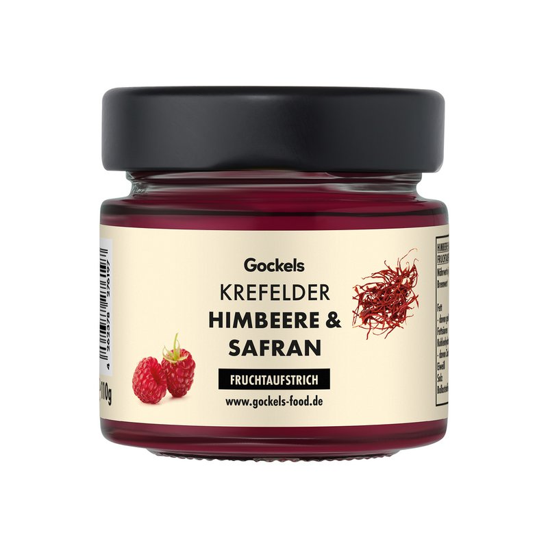 Fruit spread raspberry & saffron - luxurious enjoyment for gourmets