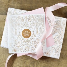 Carte de voeux pour le mariage