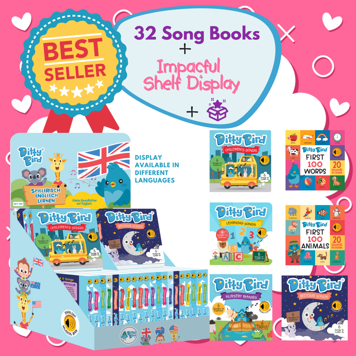 NUEVO PACK PROMO CLIENTE "BESTSELLERS": ESTANTERÍA + 32 LIBROS + MUESTRA GRATIS