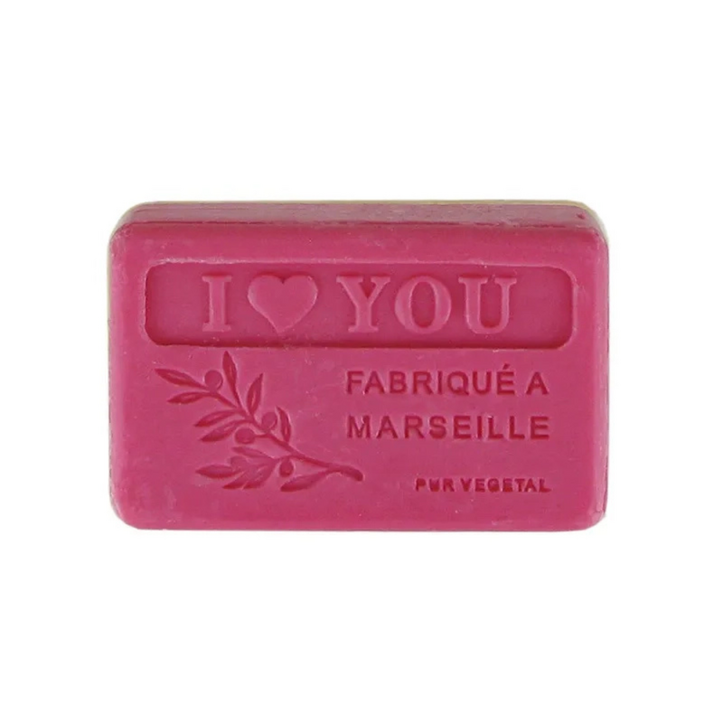Marseille-Seife 125 g - I LOVE YOU (Marseillezeep)