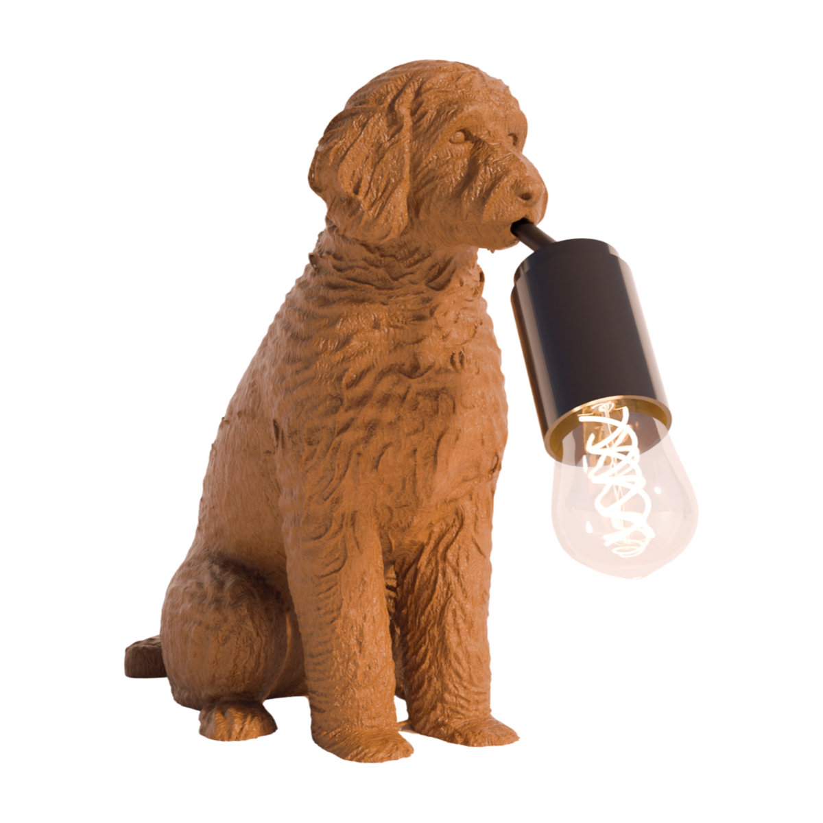 Goldendoodle tafellamp