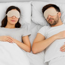 Thermo Confort Yeux - Relaxing Effect Relieves Migraines, Concealer and Dry Eyes - Natural Non-Toxic Composed of Clay Pearls and Vegetable Charcoal Pearls