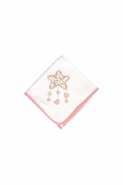 Mousseline bébé brodée d'une étoile