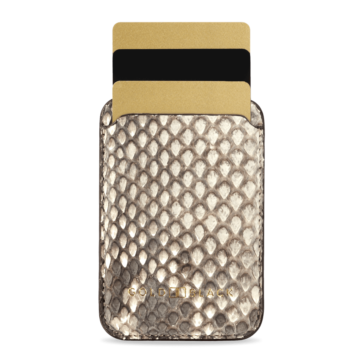 iPhone MagSafe Wallet Pythonleder Natural